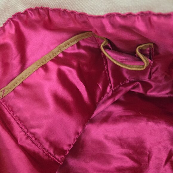 XOXO Floral Canvas Tote Bag Braided Faux Leather Handles - Picture 11 of 12